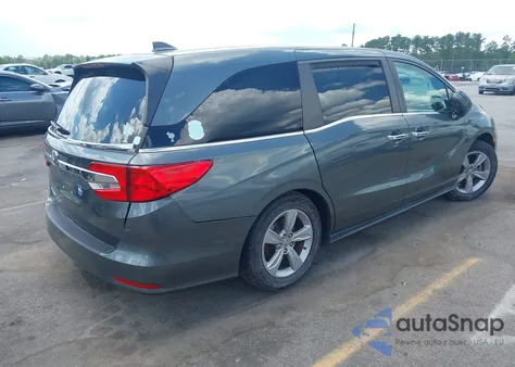 2019 Honda Odyssey Ex from USA, damaged, VIN 5FNRL6H54KB043116